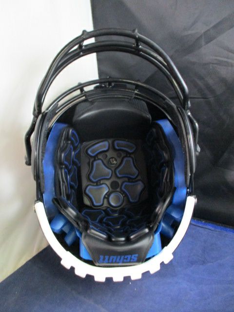 New Schutt 2024 F7 VTD Collegiate Football Helmet Gloss Black Size Large +