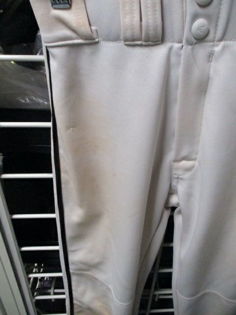 Used Easton Black Piping Open Bottom Pants Youth Size XL - stained