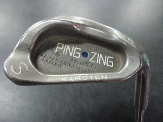 Used Ping Zing Blue Dot Sand Wedge