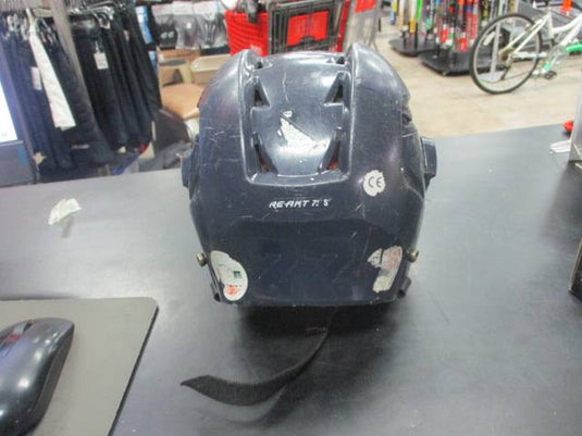 Used Bauer Reakt Size Small Hockey Helmet Navy