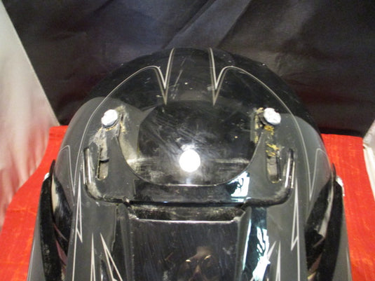 Used Scorpion Exo Motorcross Helmet Adult Size XS - broken visor