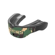 New Shock Doctor Gel Max Power Conv Woodland Camo Mouthguard