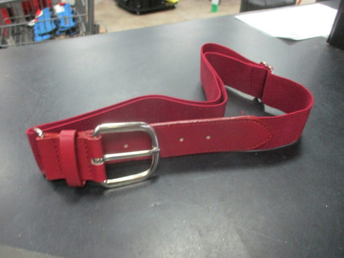 Used Cardinal Red Youth Baseball Belt