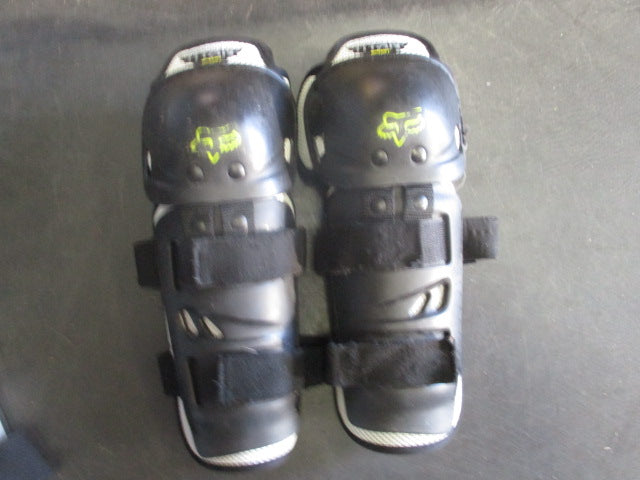 Load image into Gallery viewer, Used Fox Titan Race Motocross Shin Pads Size Youth

