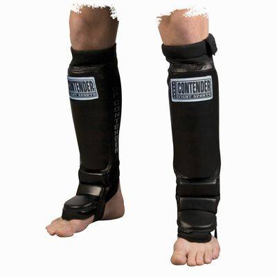 New Contender Fight Sports Neoprene Shin Guards - Youth Large