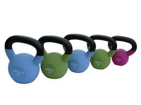 NEW Apollo Athletics 5 LB Neoprene Coated Kettlebell