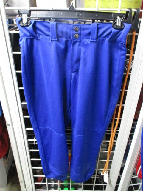 Load image into Gallery viewer, Used DeMarini Blue Softball Pants Adult Size Medium
