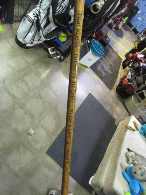 Load image into Gallery viewer, Used Angus Mackay Clubmakers Wood Shaft 3 56&quot; Putter
