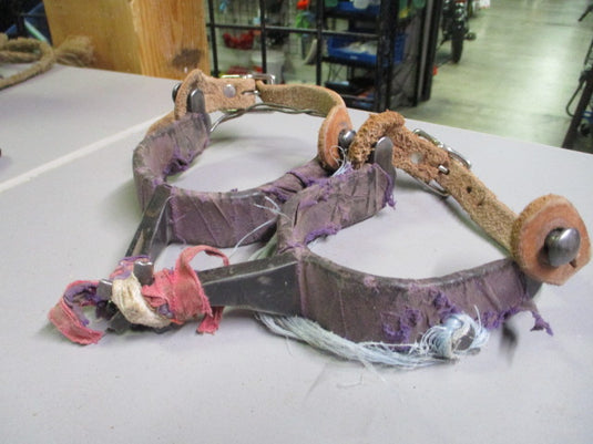 Used Bull Spurs With Straps