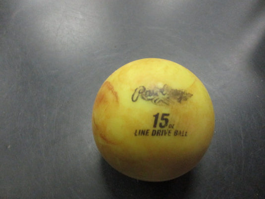 Used Rawlings 15oz Line Drive Weighted Baseball