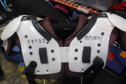 Used Antioch Raptor Youth 80lbs-100lbs Football Shoulder Pads