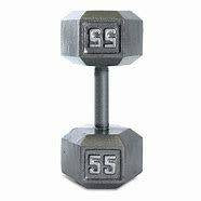 New Apollo 55 LB Hex Dumbbell