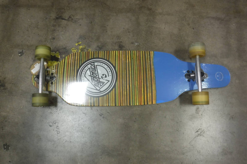 Load image into Gallery viewer, New Kryptonics 37&quot; Drop Through W/ Kicktail Longboard
