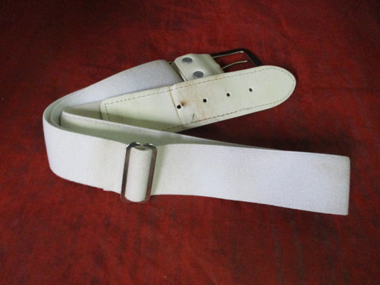 Used TCK White Baseball Belt