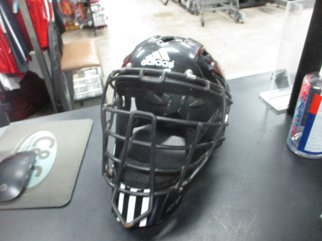 Load image into Gallery viewer, Used Adidas Black Catcher Helmet Size Small 6 1/4 - 7
