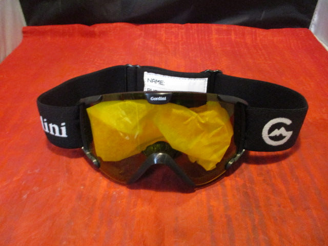 Load image into Gallery viewer, New Gordini Starting Gate Single Lens Goggles - Black/Gold
