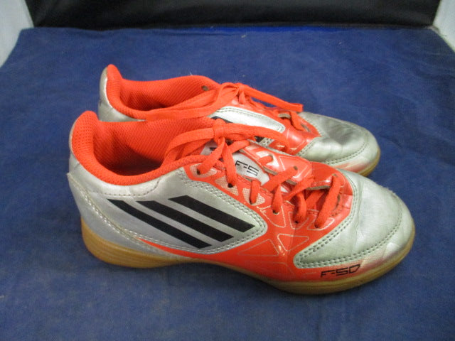 Load image into Gallery viewer, Used Adidas F-50 Turf Cleats Youth Size 12.5K
