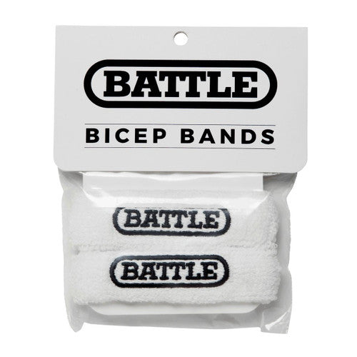 New Battle Bicep Band - White