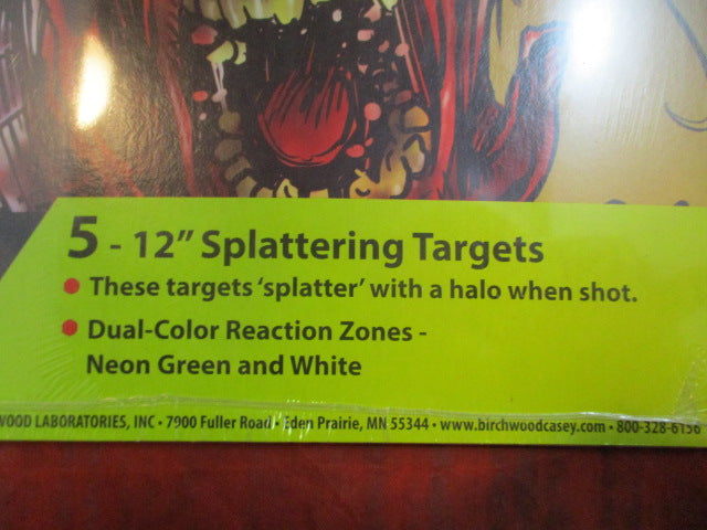 Load image into Gallery viewer, Birchwood Casey Darkotic Splattering Targets - Window Pain - 5 Pack
