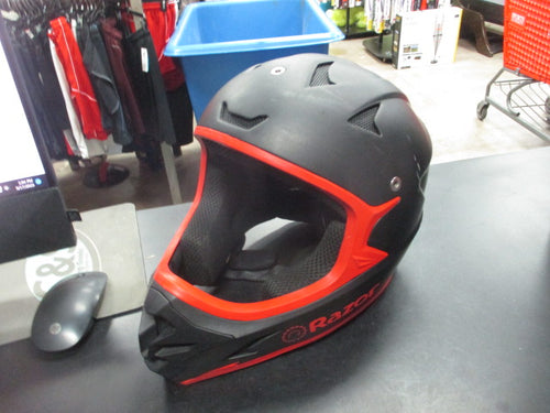 Used Razor Full Face Bike Helmet Size Youth Medium