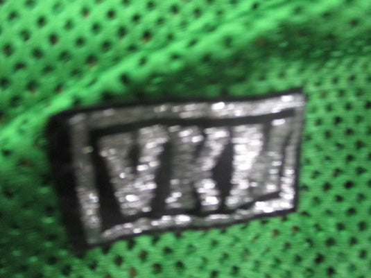 Used VKM Green Football Practice Jersey Youth M/L