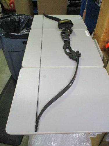 Used Hunter Dan Blazer 4 ft Archery Bow w/ Quiver - worn arrow rest