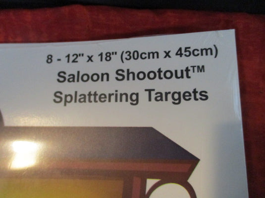 Birchwood Casey Dirty Bird Splattering Targets - Saloon Shootout- 8 Pack