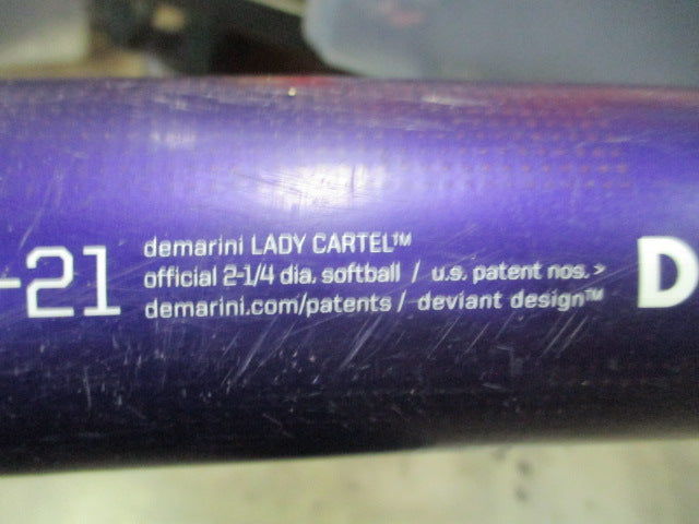 Load image into Gallery viewer, Used Demarini Lady Cartel Composite 34&quot; ( -8) Slowpitch Softball Bat
