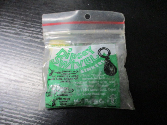 Load image into Gallery viewer, Used Water Gremlin Dipsey Swivel Sinkers 1 oz - 3 ct
