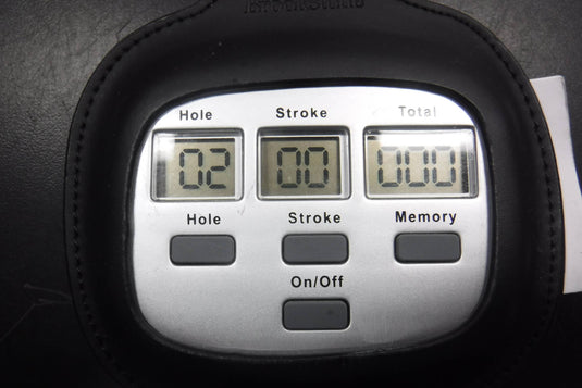 Used Brookstone Digital Golf Stroke Counter