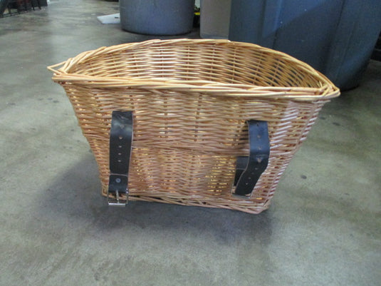 Used Wicker Bicycle Basket