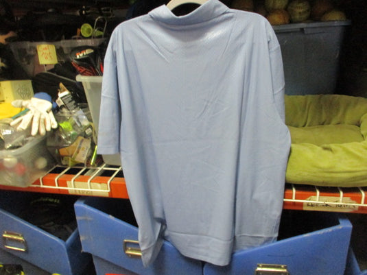 Columbia Golf Omni-Shade Sun Deflector Blue Polo Shirt Adult Size XL
