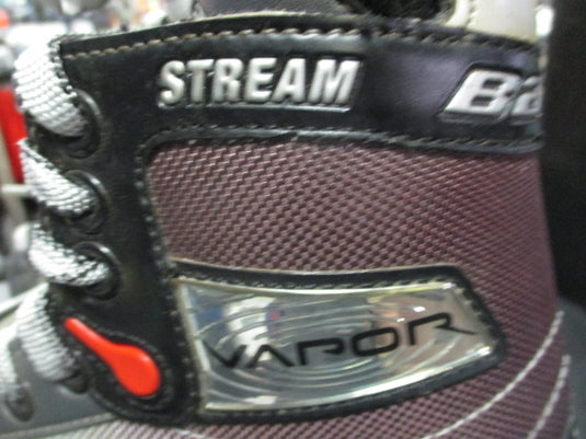 Used Bauer Vapor Stream Junior Hockey Skates Size 1EE