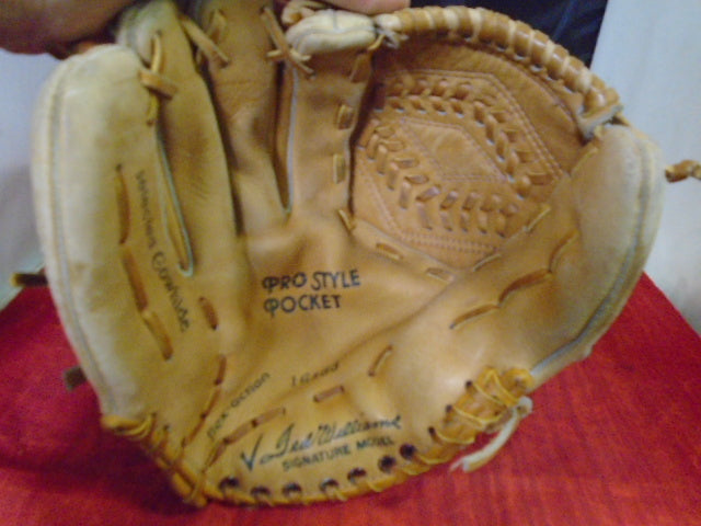 Load image into Gallery viewer, Used Vintage Sears Ted Williams 16183 Leather Baseball Glove
