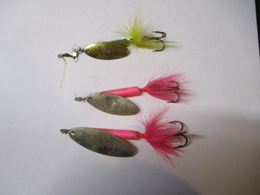 Used Yakima Rooster Tail 1/2, 3/8, 1/4 Spinner Lures