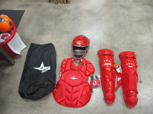 All-Star System 7 Axis Solid CKCCPRO1XS Adult Profession Catcher Gear Set