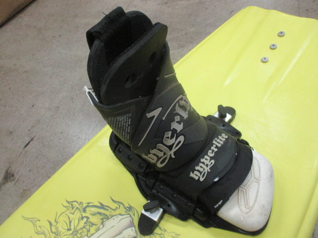 Load image into Gallery viewer, Used Hyperlite Scott Byerly Pro Model 137cm Wakeboard w/ Large Bindings (Damage
