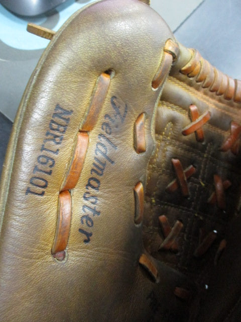 Vintage Dodgers FieldMaster Leather Baseball Glove