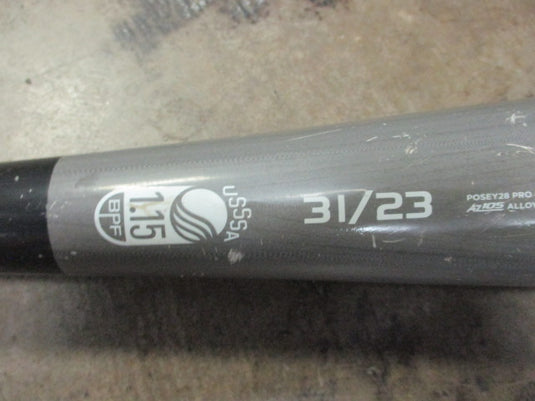 Used Marucci Posey28 Pro Metal USSSA (-8) 31" Baseball Bat
