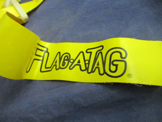 Used Flag a Tag Flag Football Belt - missing one flag