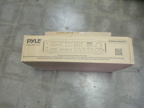 PyleBluetooth Multi-Channel Hybrid Pre-Amplifier System with Dual Karaoke Mics