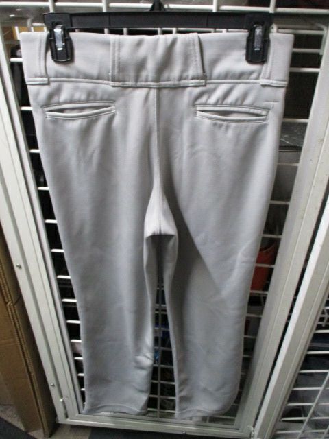 Load image into Gallery viewer, Used New Balance Grey and Red Piping Open Bottom Pants Youth Size Large
