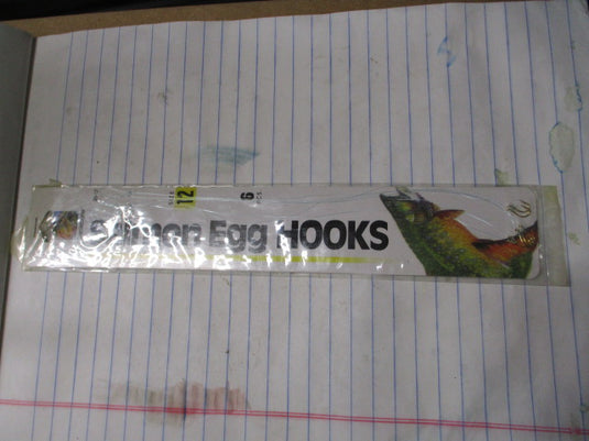 Danielson Salmon Egg Hooks Size 12 - 6 ct