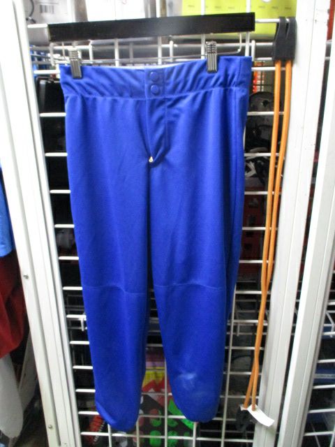 Used Intensity Blue Elastic Bottom Softball Pants Adult Size Medium