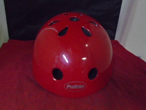 Used Pro Rider Skate / Bike Helmet Red XS