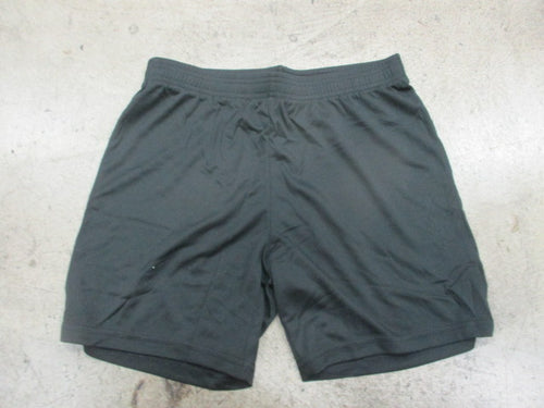 Used Alleson Black Athletic Shorts Youth XL No Pockets