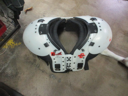 Used Gear 2000 co. Gamer Football Shoulder Pads Size Adult Medium 135-160 lbs.