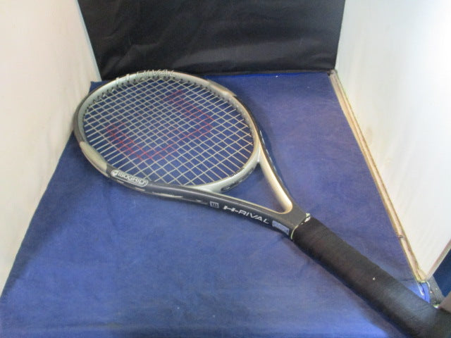 Load image into Gallery viewer, Used Wilson H-Rival Isogrid Carbon Matrix 27.5&quot; Tennis Racquet
