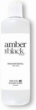 Amber and Black Hand Sanitizer Gel 16 oz.