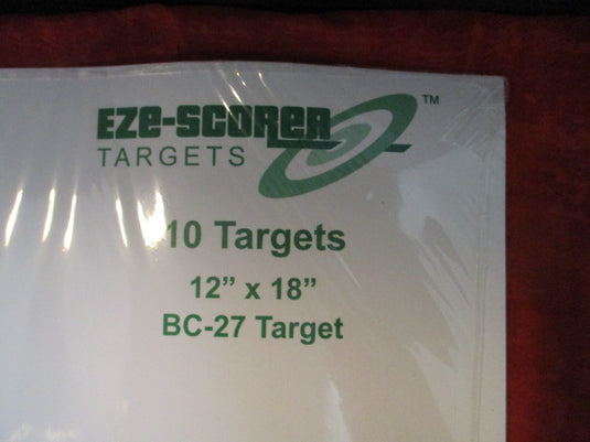 Birchwood Casey Eze-Scorer BC-27 Target - Green - 10 Pack